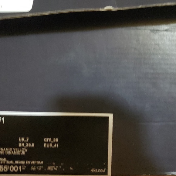 Nike airforce1 sf Black and yellow main image 8
